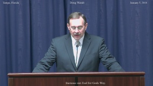 Doug Wendt "Increase Your Zeal For God's Ways"