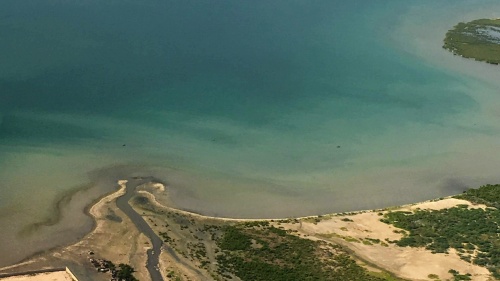 Aerial view of Port Au Prince, Haiti