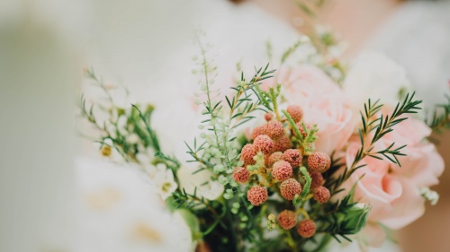 Bouquet of wedding flowers