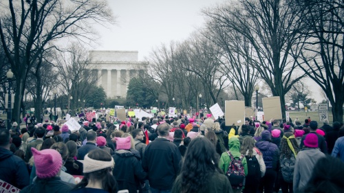 Women's March in Washington, DC.
