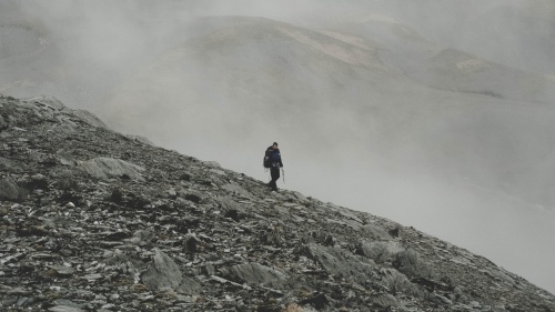 Hiking alone will allow you to have a lot of self-examination without the distractions of the world. How do you go through your own self-examination this year as you go through your busy, daily lives?