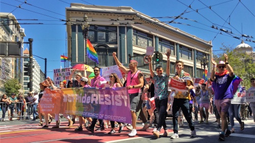 Pride parade.