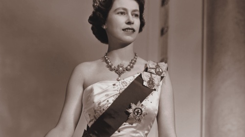 Queen Elizabeth II when she was younger.