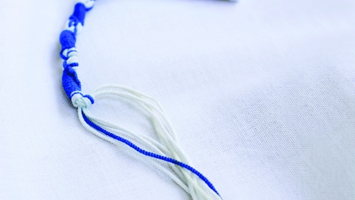 Tassels are a popular Jewish tradition. Tassels are small, knotted cords of strings, usually about six to 10 inches in length, worn about waist high.