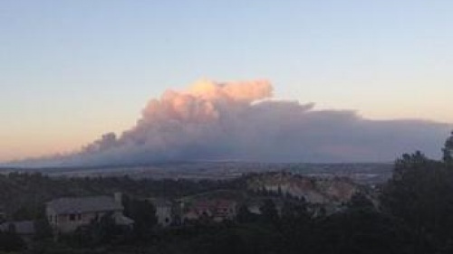 Black Forest Fire near Colorado Springs, CO - June 2103