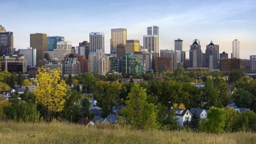 Downtown Calgary skyline