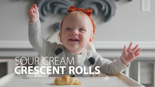Sour Cream Crescent Rolls