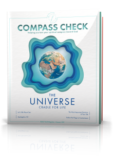 The Universe: Cradle for Life, Compass Check Summer 2019 Issue Cover