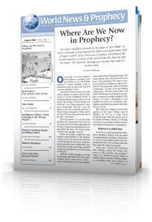 World News and Prophecy August 2004