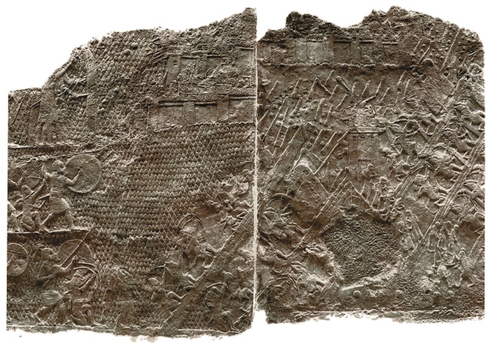 This relief from Sennacherib’s palace at Nineveh shows the Assyrians’ assault on the Jewish stronghold of Lachish.