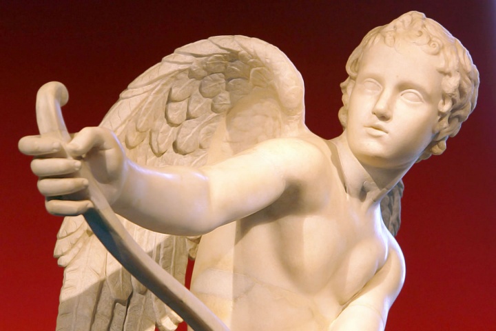 Cupid statue