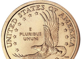 US $1 dollar coin