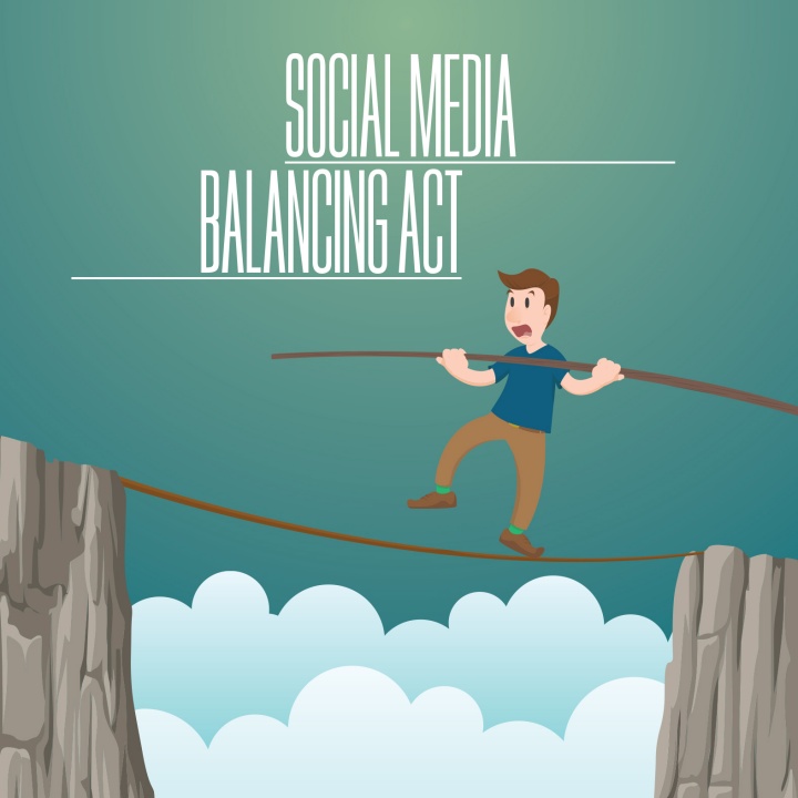 Social Media Balancing Act