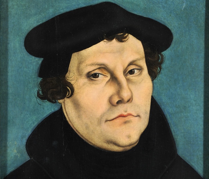 Painting of Martin Luther