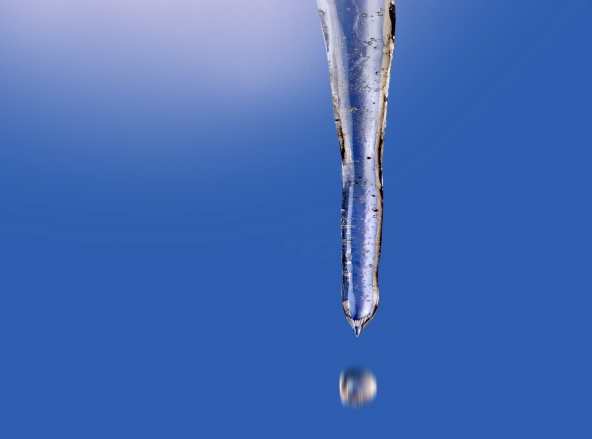 An icicle. 