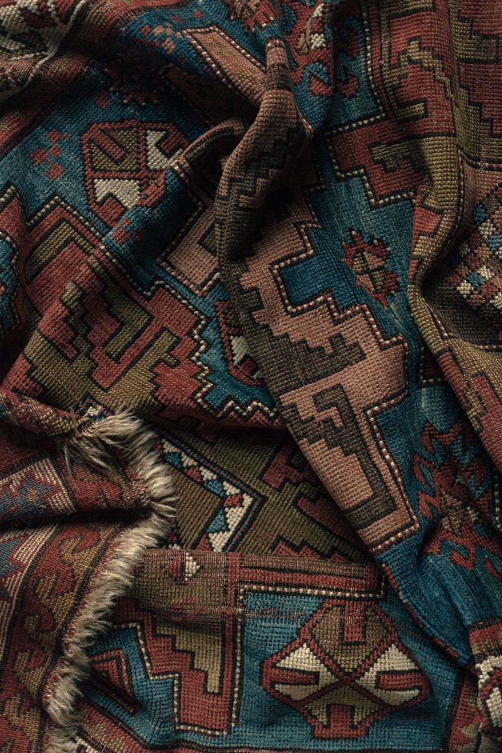 A beautiful woven rug 