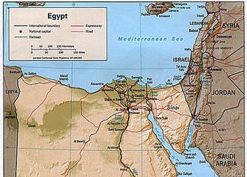 Map of Egypt