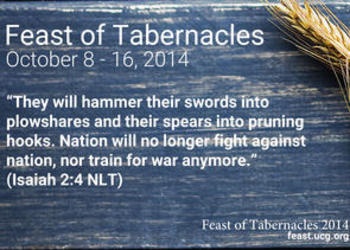 Feast of Tabernacles 2014