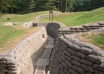 world war one trenches