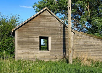 abandoned building