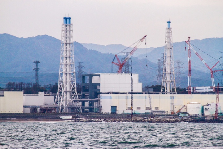They Were Not Afraid To DieThe damaged Fukushima Daiichi Nuclear Power Station as seen during a sea-water sampling boat journey.