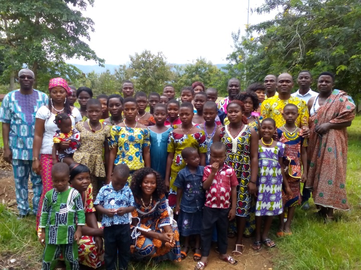 Feast of Tabernacles in Kpalime, Togo, Africa. 