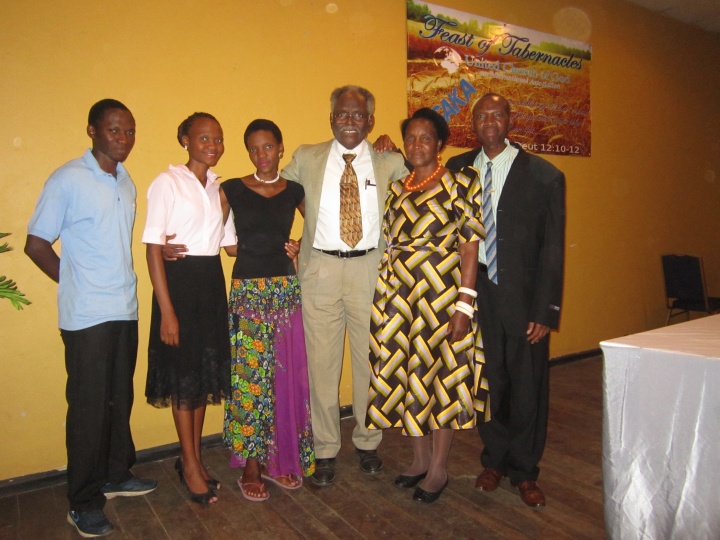 Feast of Tabernacles in Lusaka, Zambia. 