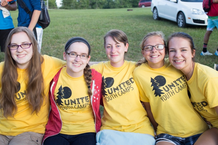 Campers for a photo at Camp Cotubic. 