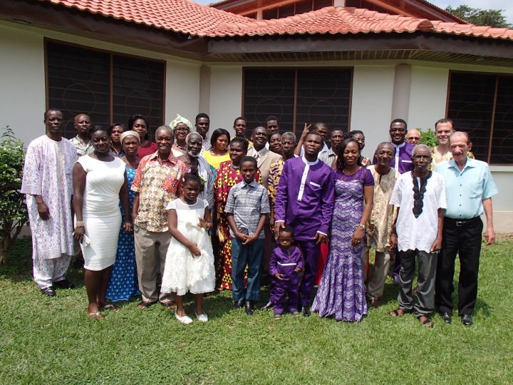 Brethren at the Feast in Accra, Ghana. 