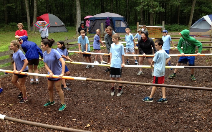 Campers at Camp Seven Mountains. 