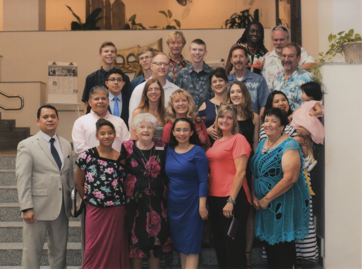 Brethren at the Feast in Mexico. 