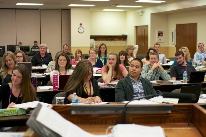 Even if you can’t be in the classroom with the current ABC students, you can still be part of the class and forever a student of the Bible. Class of 2014 is pictured above. 