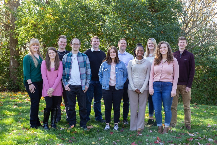 Group photo of the student council members.