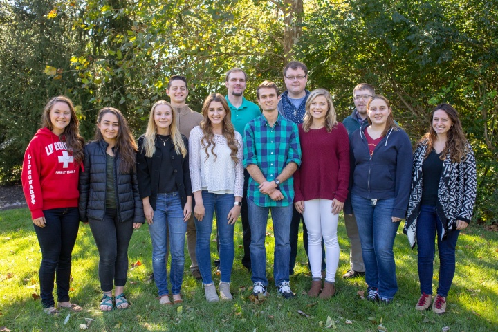 Back row: Austin Jennings, Bradley Bales, Micah Gunn and Chad Browning. Front row: Samantha Murray, Zoe Pierias, Keema Lucassen, MacKenzie McCrady, Morgan Greene, Hayli Messer, Kira Boyd and Ariana Del Signore.