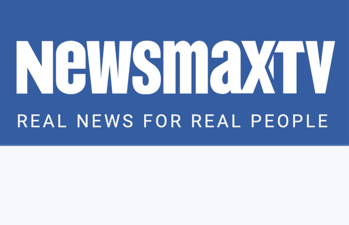 This is a graphic of the Newsmax TV logo.