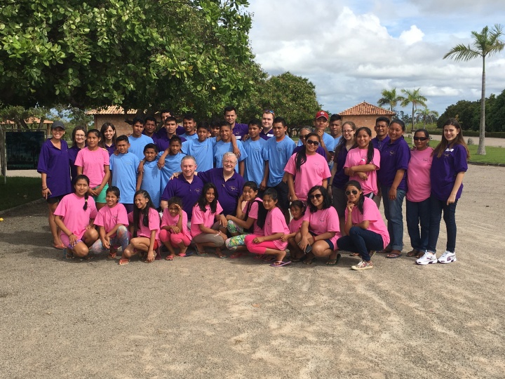 Group of all staff and campers who attended camp this year. 