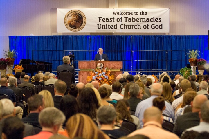A photo from 2016 Feast of Tabernacles being held in Panama City Beach, Florida.