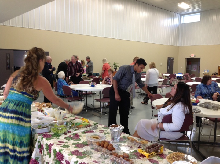 The Fargo, North Dakota congregation's 50th anniversary celebration. 