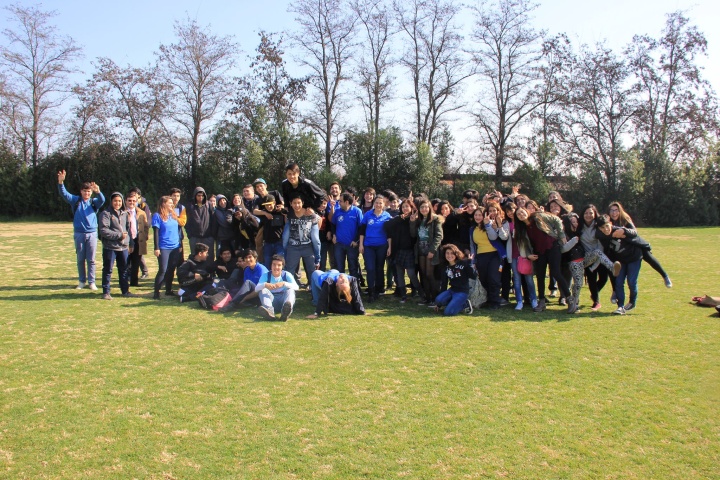 Group who took part in a 2016 Good Works project in Chile.