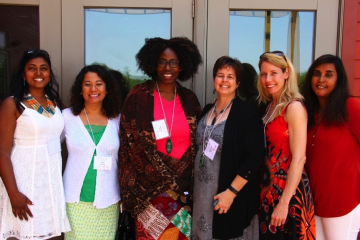 A group of attendees at the Mid-Atlantic Women’s Enrichment Weekend. 