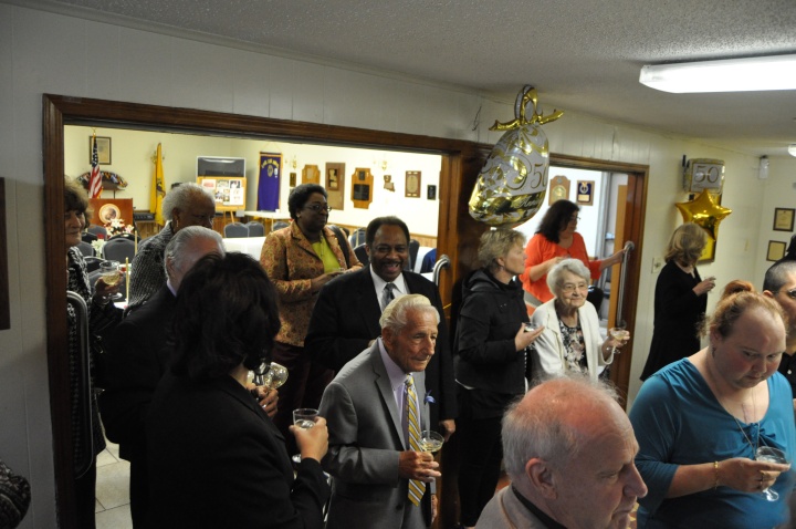 Some of the attendees at the New Orleans golden Anniversary celebration. 