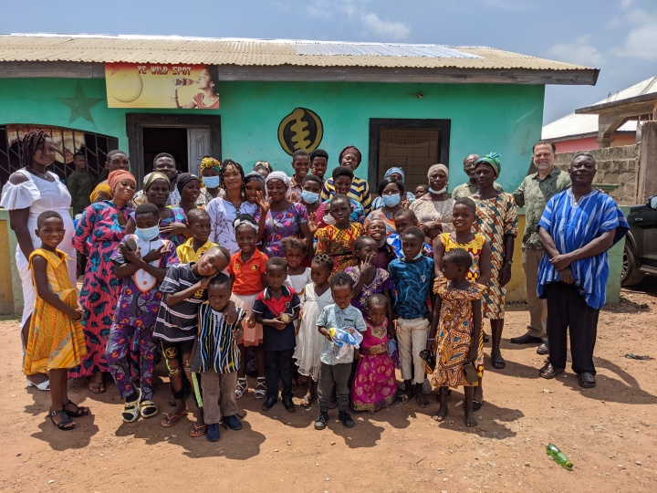 The Yeji, Ghana, congregation.