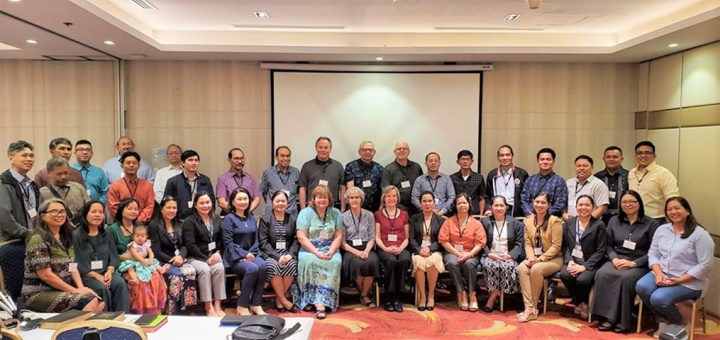 Attendees of the Pastoral Development Program in the Philippines.
