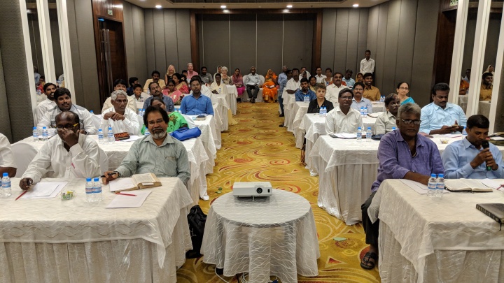 Beyond Today seminar attendees in Vijayawada, India.