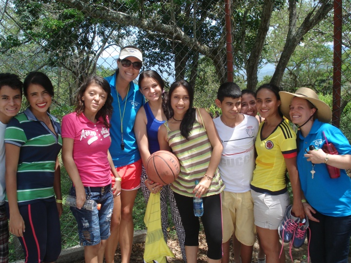 Campers in Colombia.