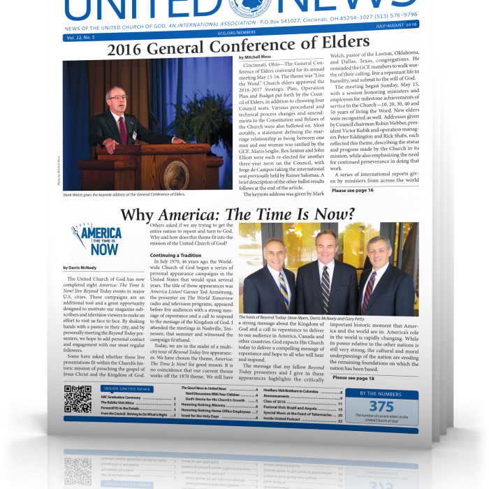 United News July-August 2016.