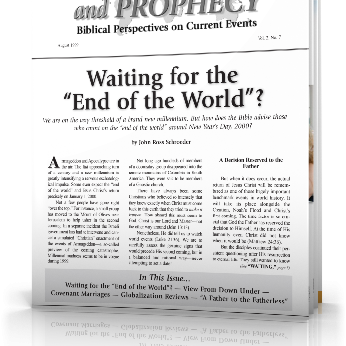 World News and Prophecy August 1999