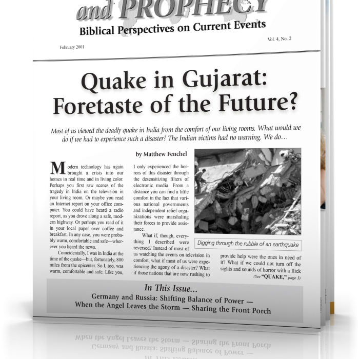 World News and Prophecy February 2001