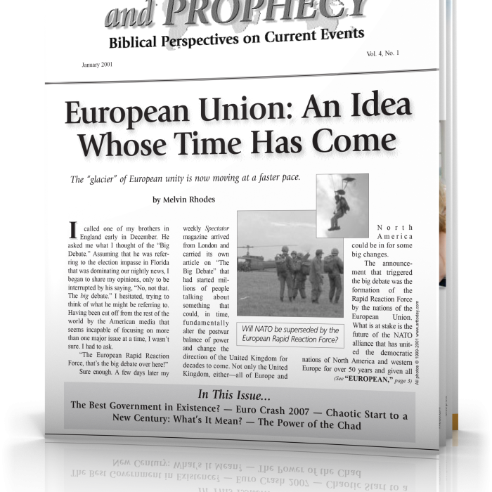 World News and Prophecy January 2001