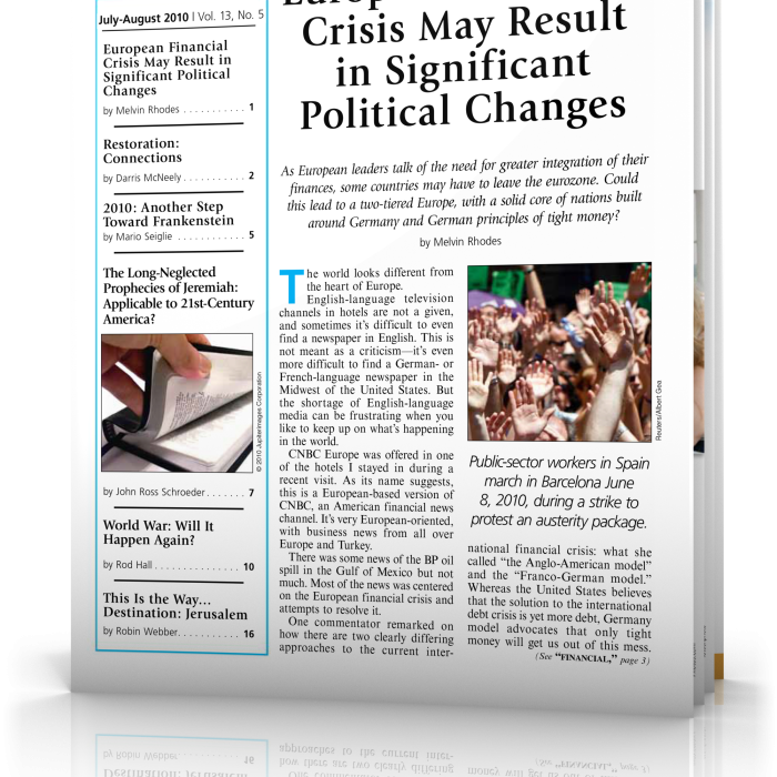 World News and Prophecy July - August 2010